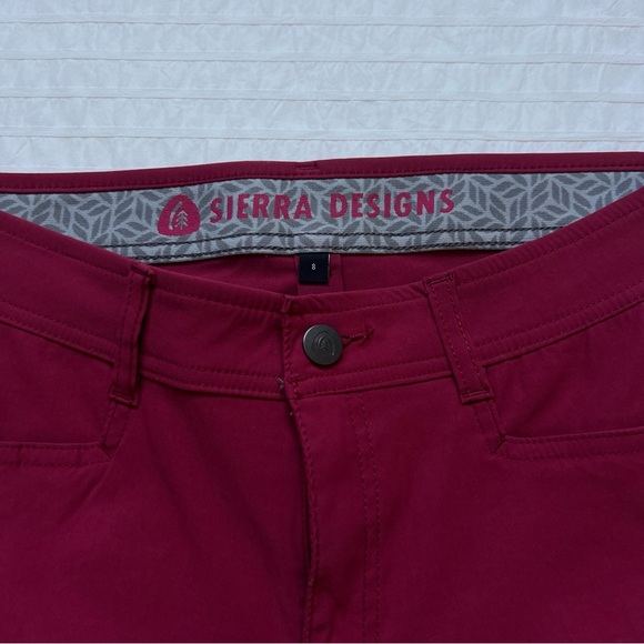 Sierra Designs Hiking Tech Capris in Rasperry Red, 8 - Picture 8 of 13
